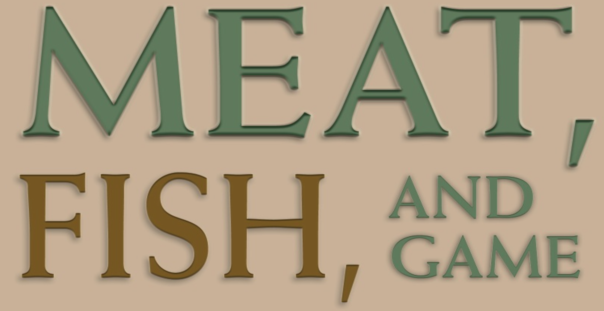 Preserving Fish, Meat and Game
